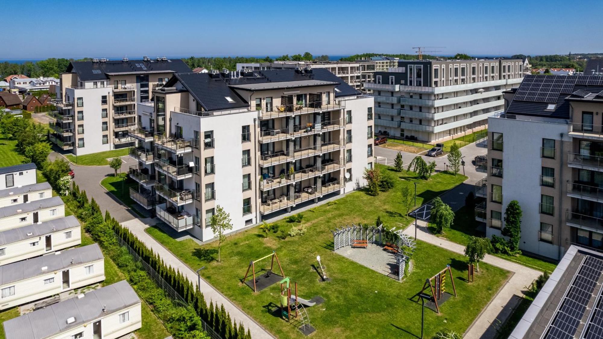 Apartment Sun & Snow Piec Morz Z Basenem Sianozety