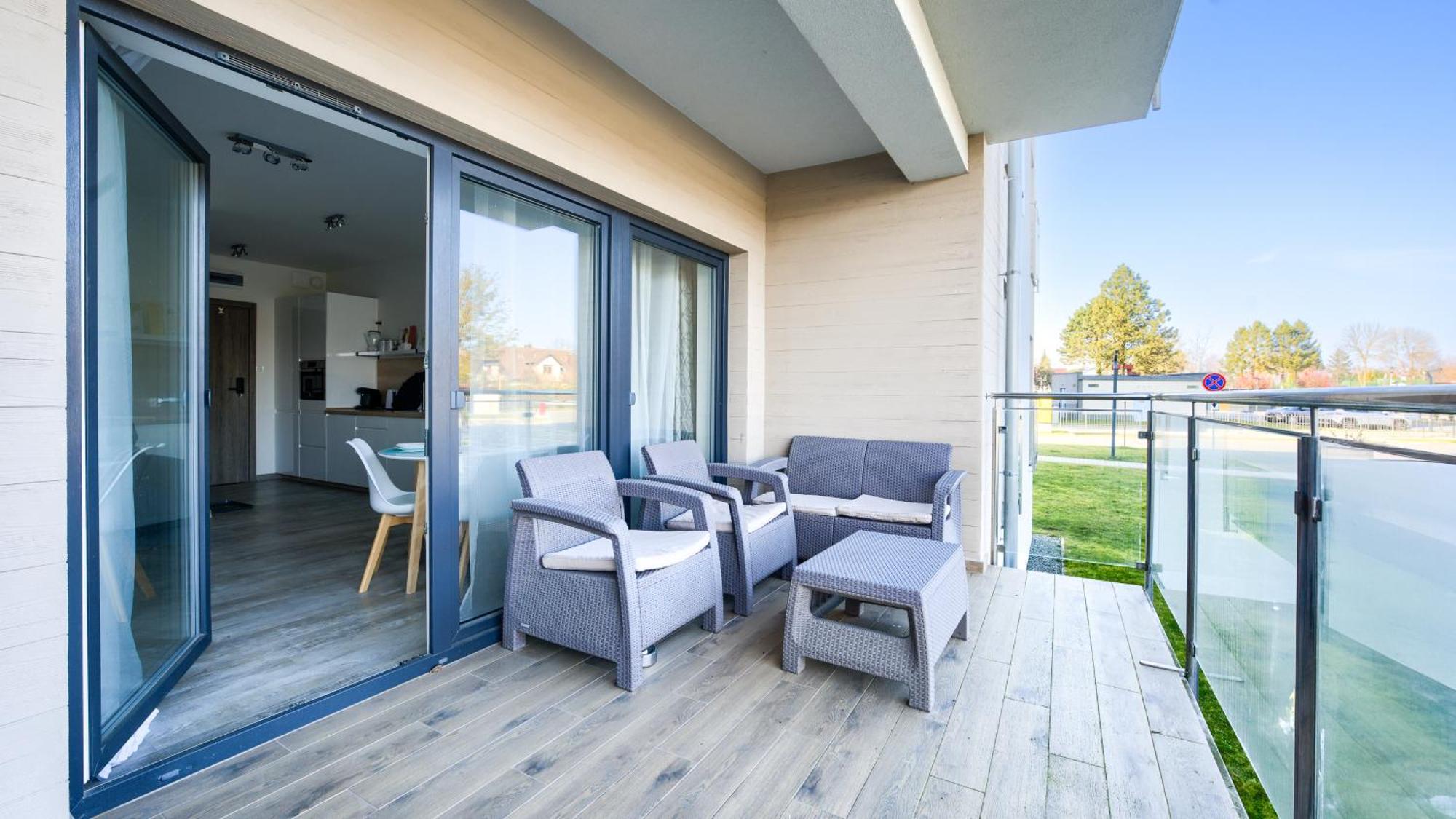 Apartment Sun & Snow Piec Morz Z Basenem *